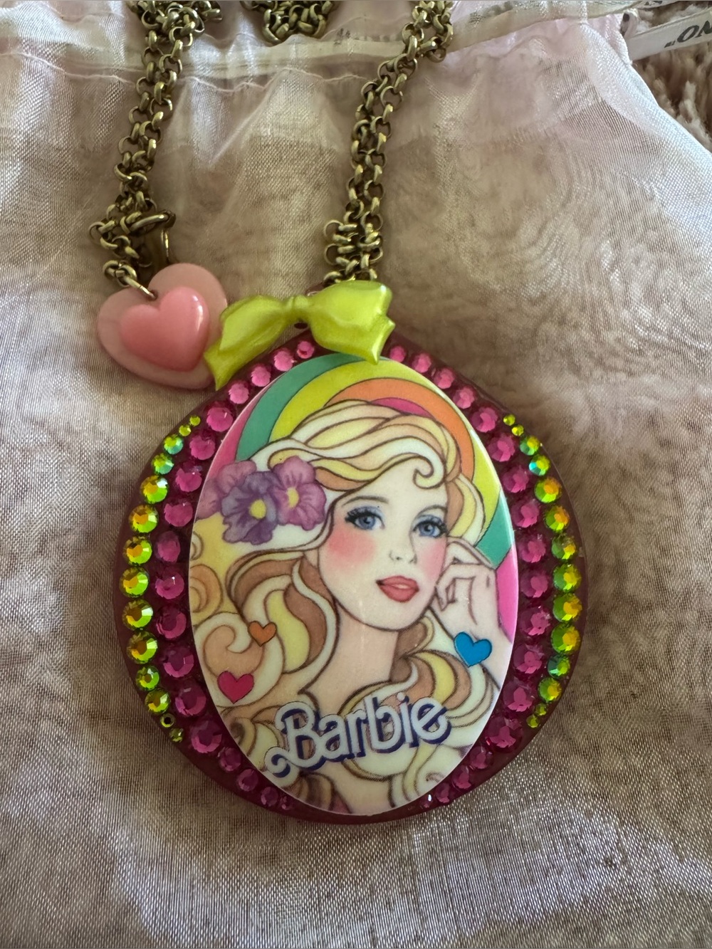Tarina Tarantino 1985 Barbie Necklace (RARE)